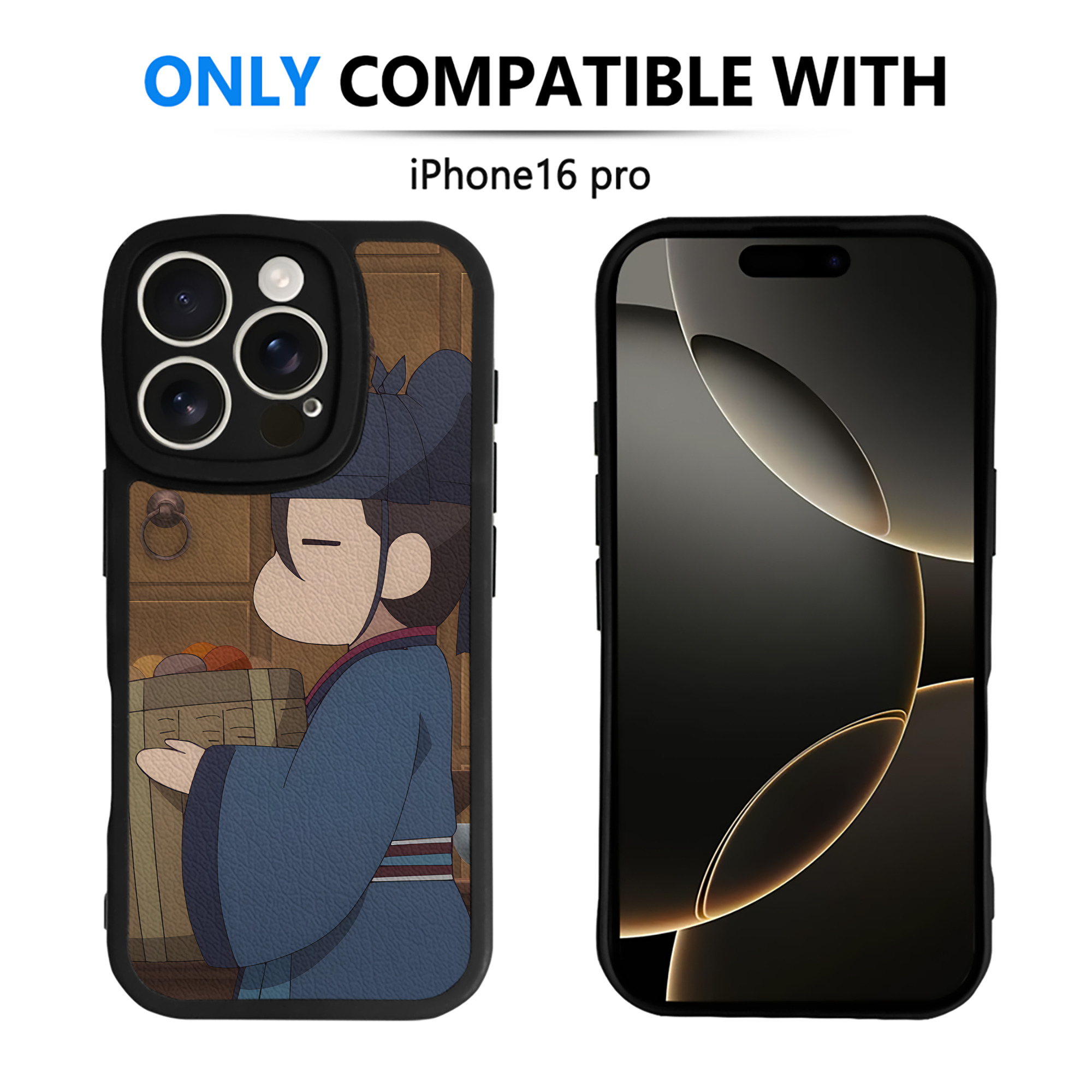 薬屋のひとりごと The Apothecary Diaries 【iPhone 16シリーズ対応】シリコンスマホケース（レザー調） 材質：シリコン